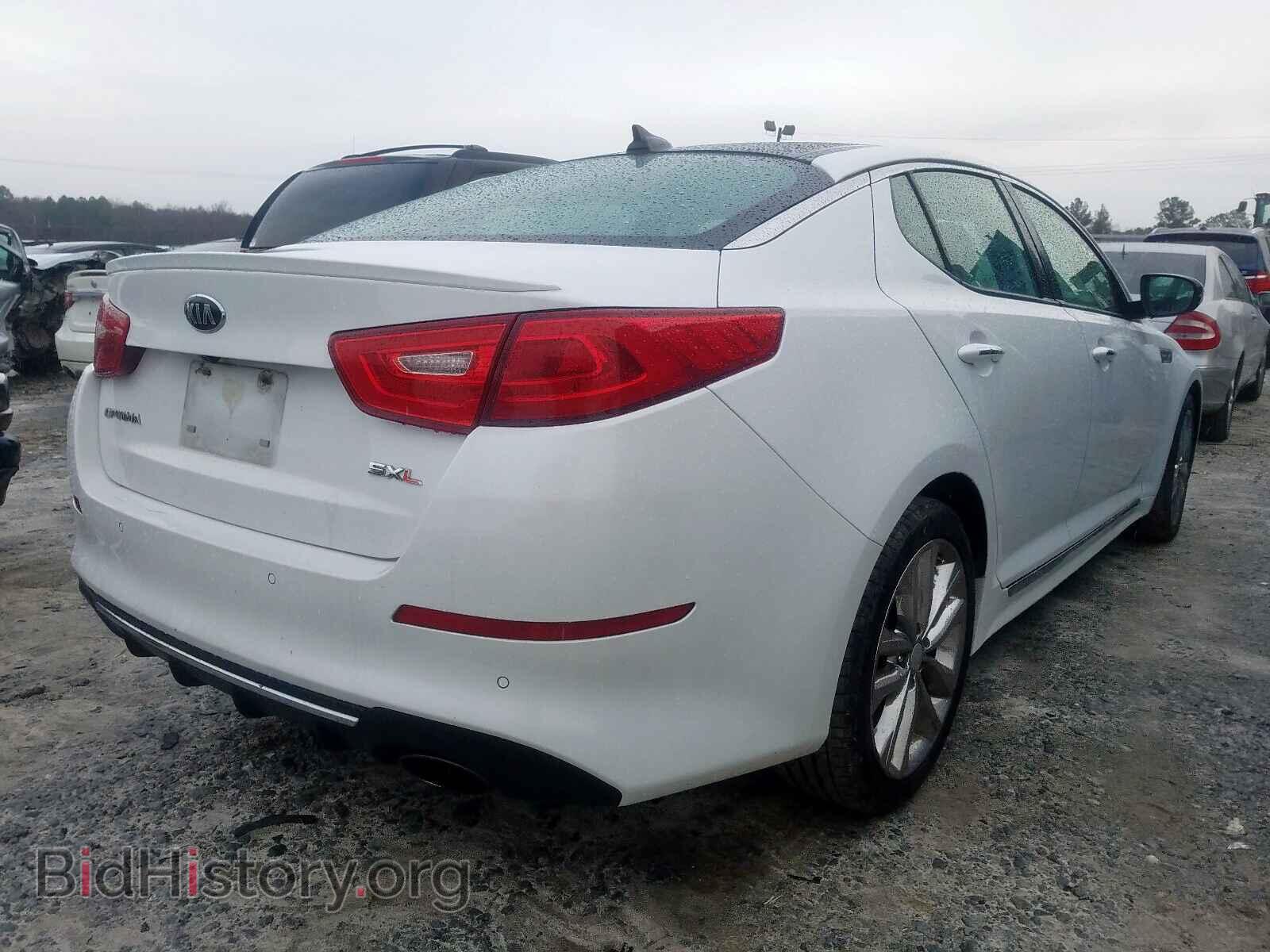 2014 KIA OPTIMA - VIN: 5XXGR4A61EG270293 - Фото 4