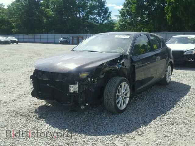 2012 LEXUS CT 200 - VIN: JTHKD5BH8C2074142 - Фото 2