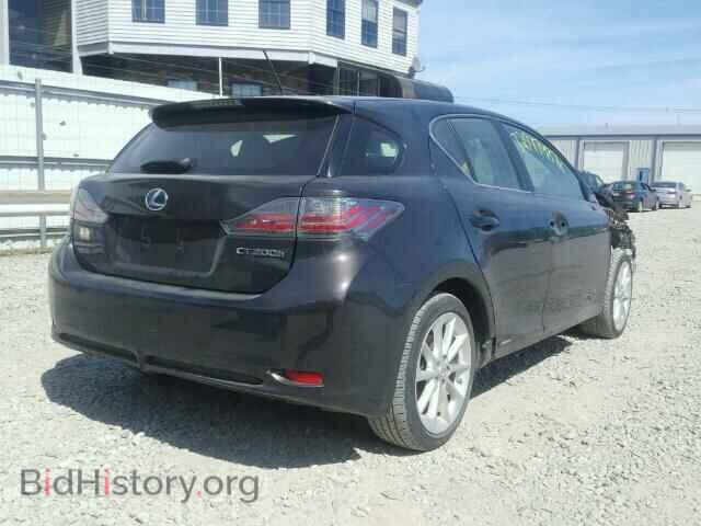 2012 LEXUS CT 200 - VIN: JTHKD5BH8C2074142 - Фото 4