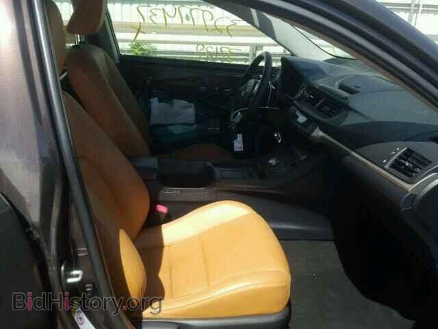 2012 LEXUS CT 200 - VIN: JTHKD5BH8C2074142 - Фото 5