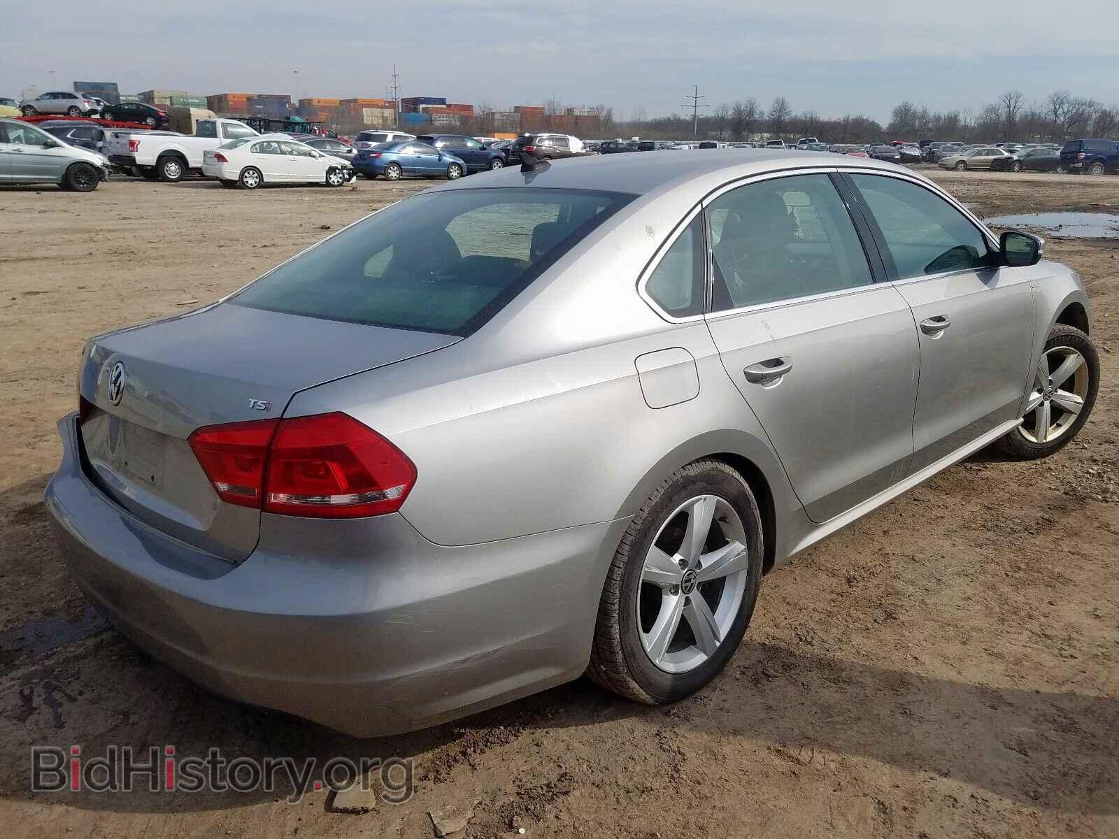 2014 VOLKSWAGEN PASSAT - VIN: 1VWAT7A35EC047332 - Фото 4
