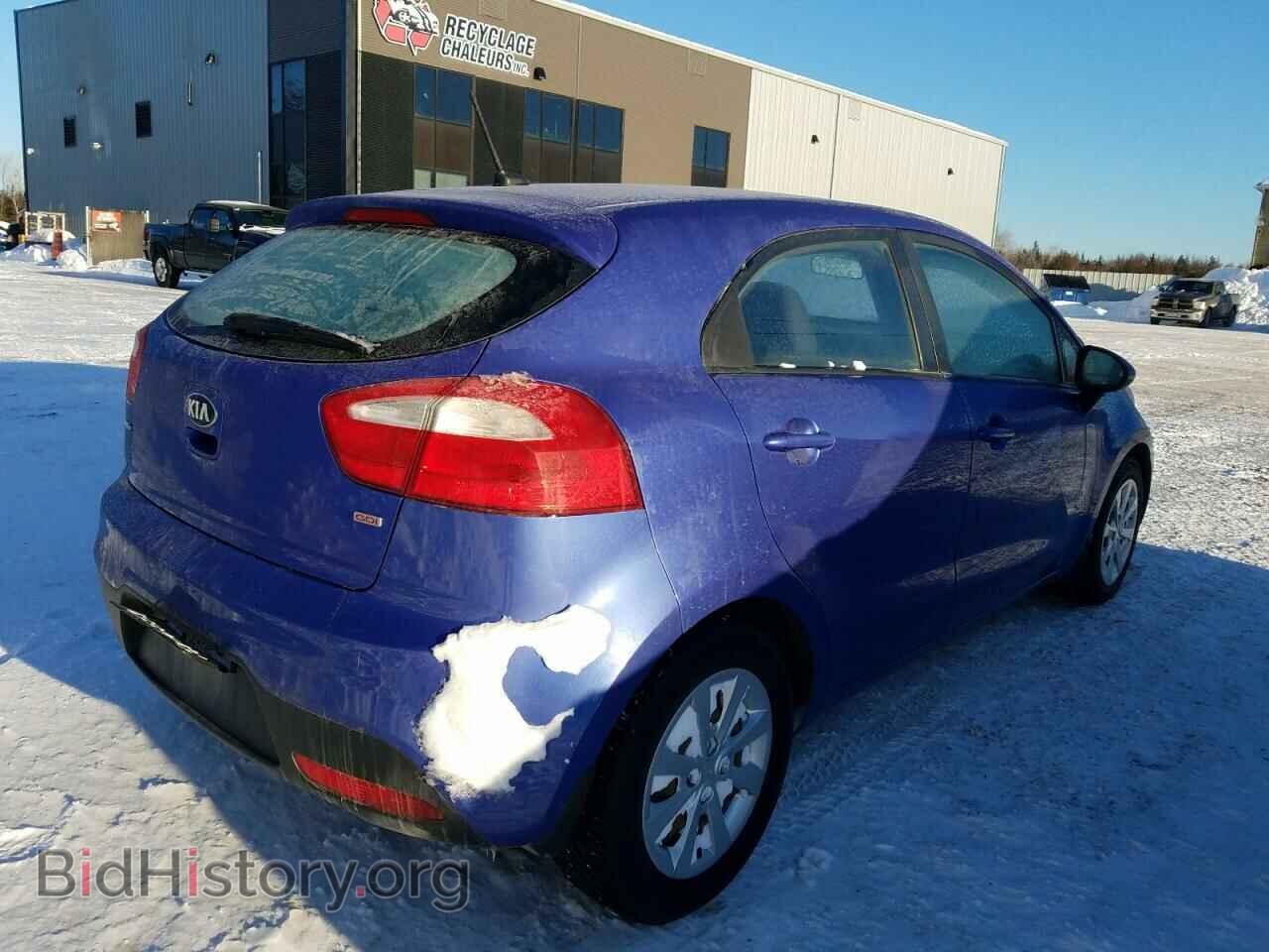 2013 KIA RIO - VIN: KNADM5A35D6799060 - Фото 4
