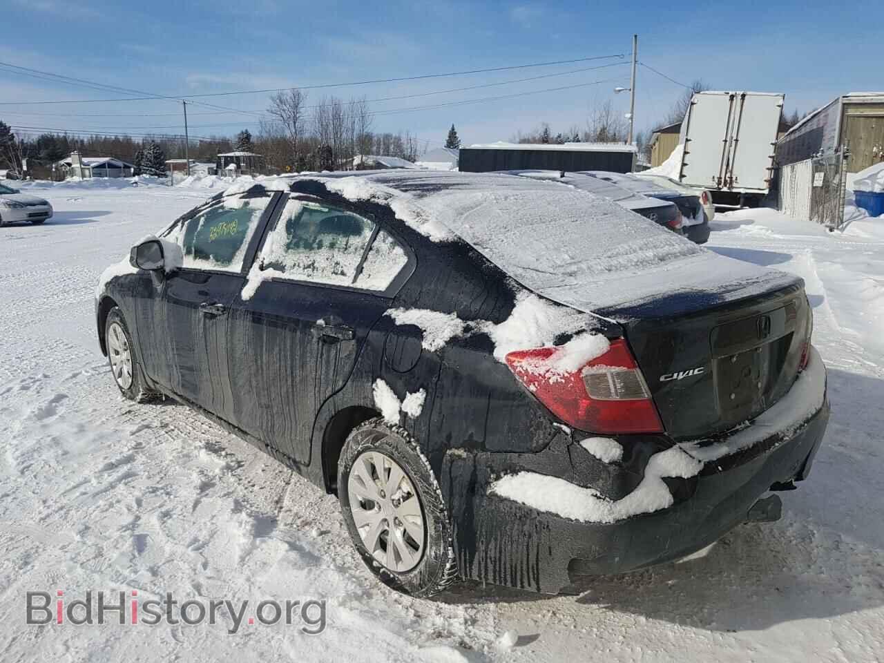 2012 HONDA CIVIC - VIN: 2HGFB2E41CH021484 - Фото 3