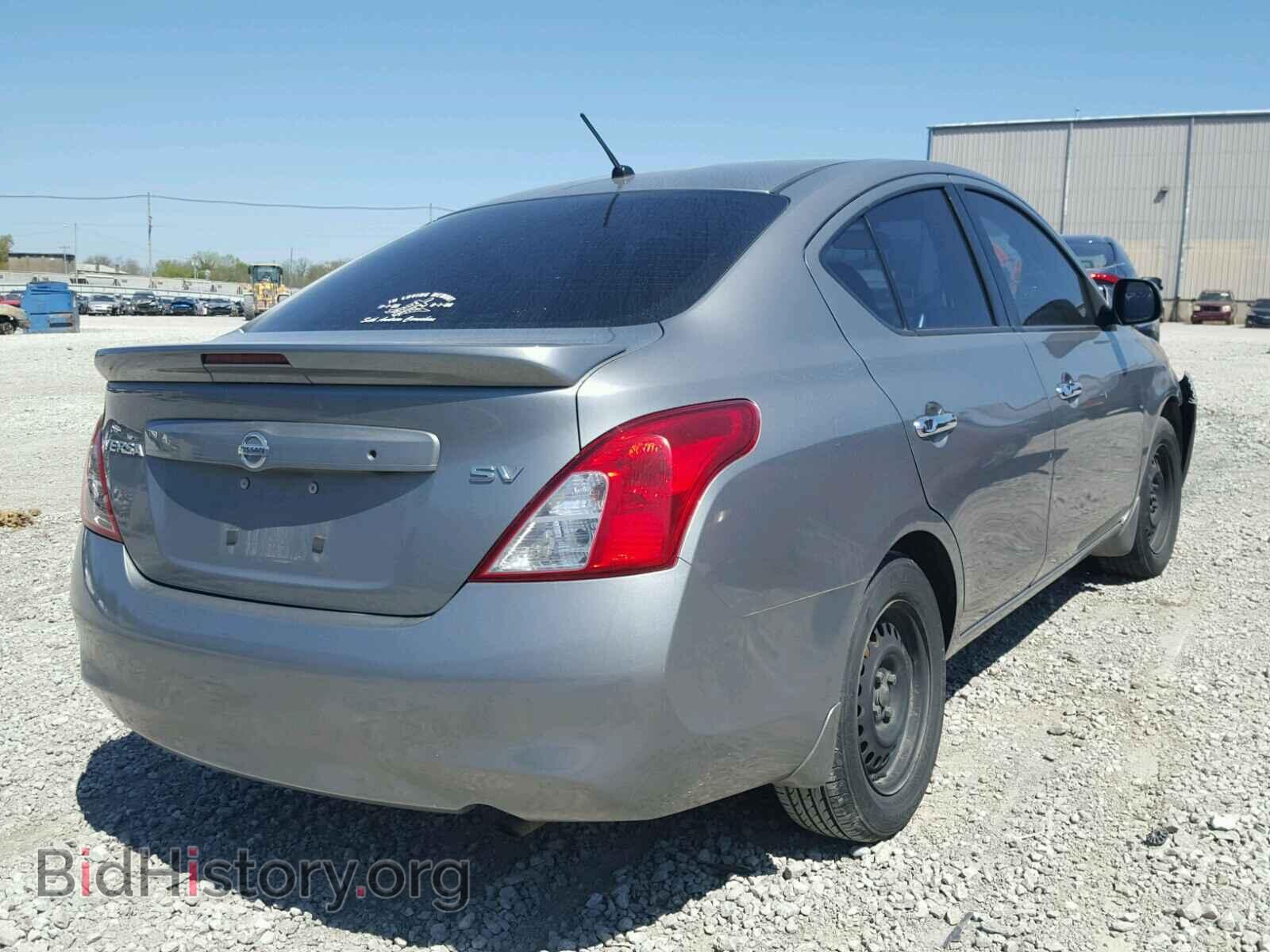 2013 NISSAN VERSA - VIN: 3N1CN7AP1DL857314 - Фото 4