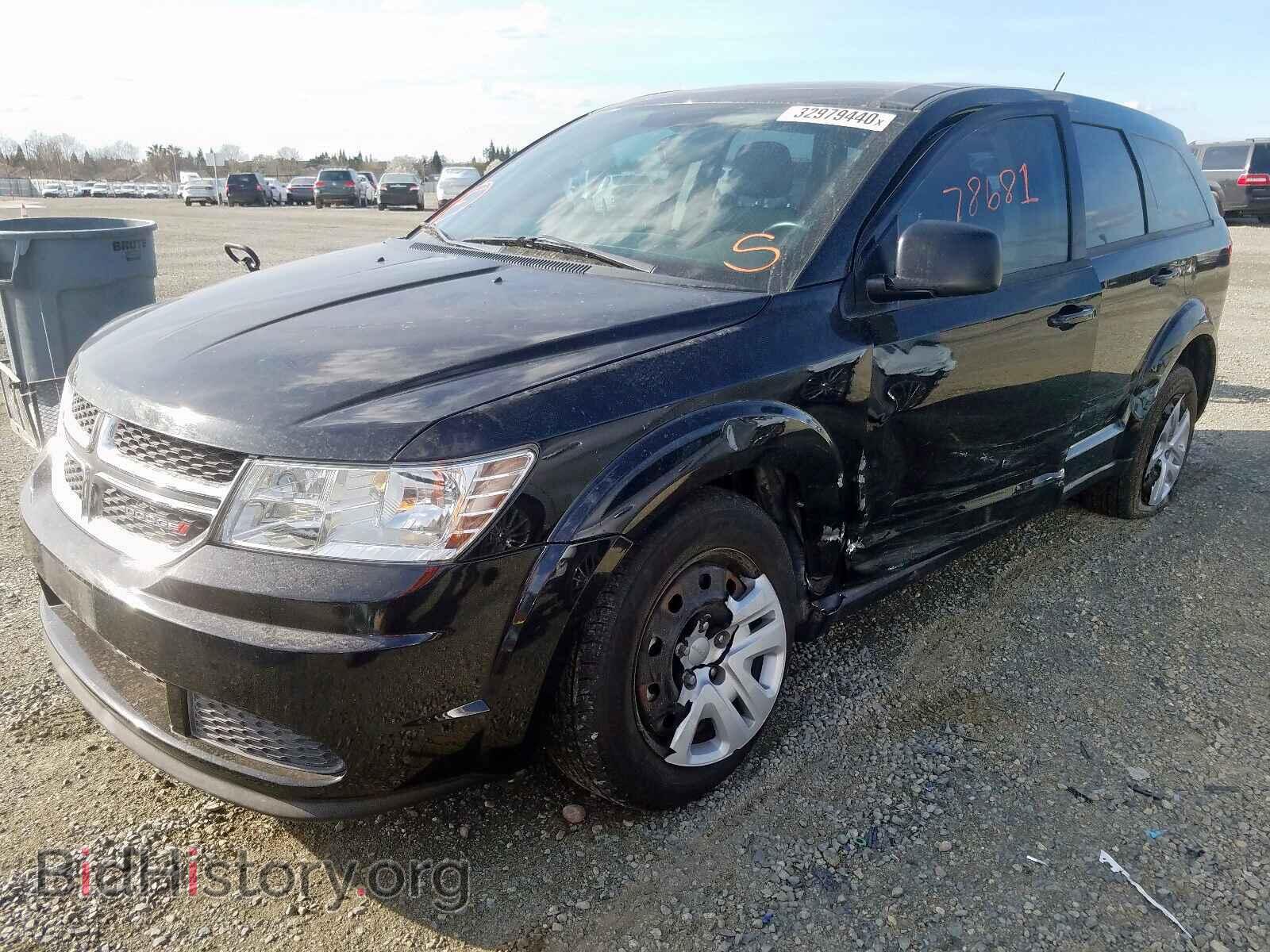 2015 DODGE JOURNEY - VIN: 3C4PDCAB5FT631102 - Фото 2