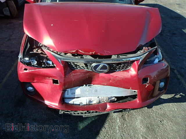 2012 LEXUS CT 200 - VIN: JTHKD5BH6C2070980 - Фото 7