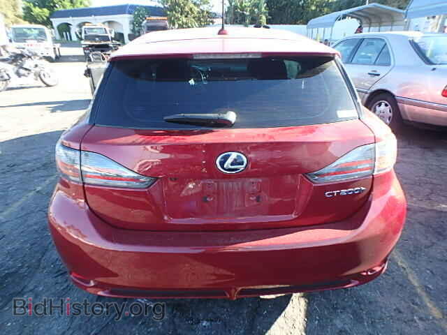 2012 LEXUS CT 200 - VIN: JTHKD5BH6C2070980 - Фото 10