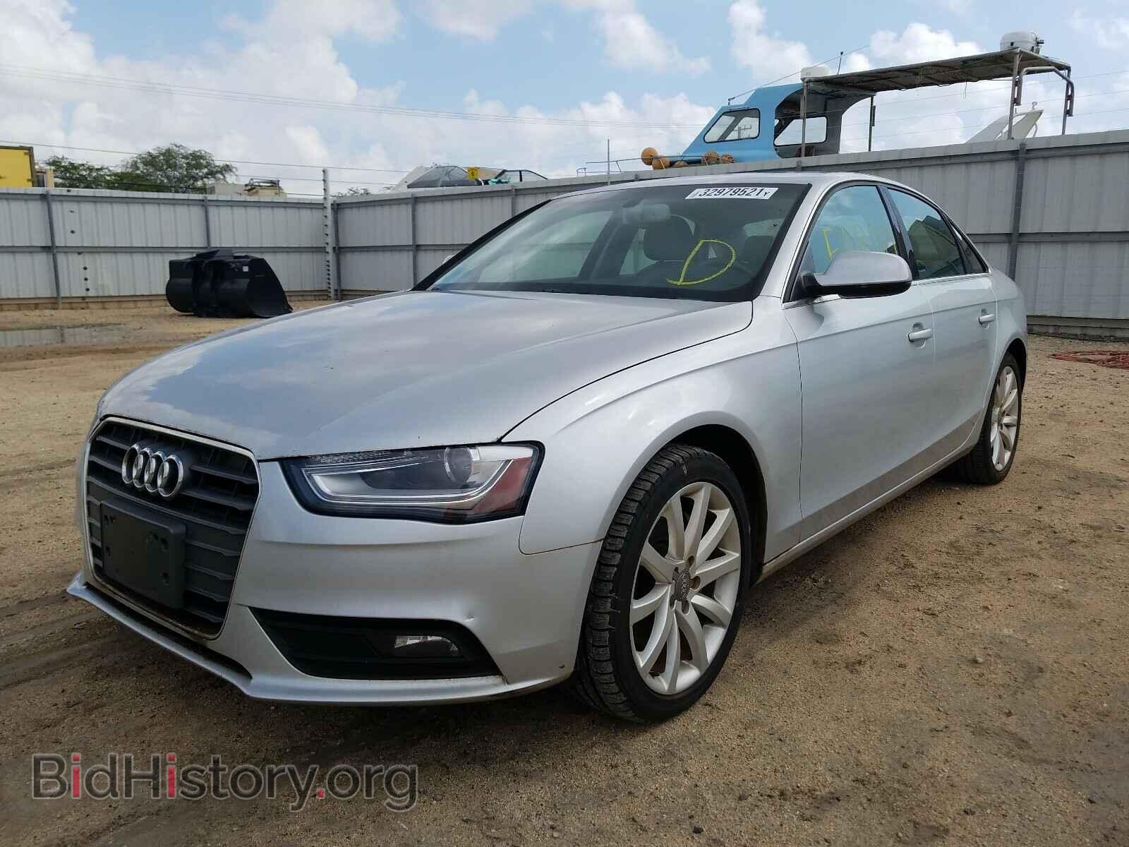 2013 AUDI A4 - VIN: WAUEFAFL6DN032937 - Фото 2