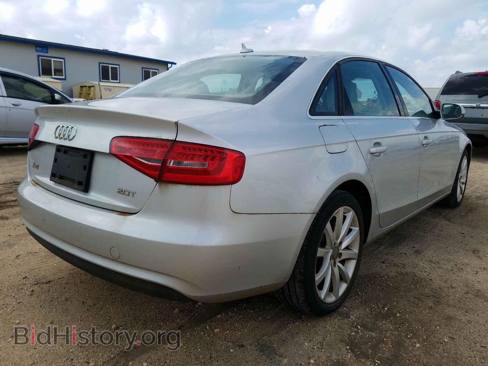 2013 AUDI A4 - VIN: WAUEFAFL6DN032937 - Фото 4