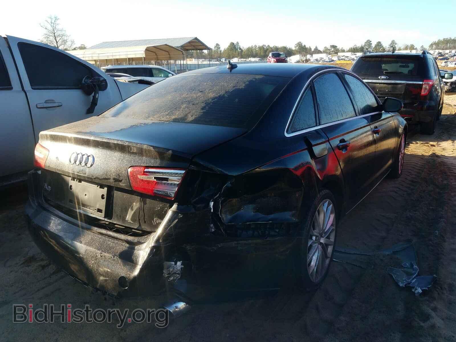 2013 AUDI A6 - VIN: WAUGFAFCXDN053346 - Фото 4
