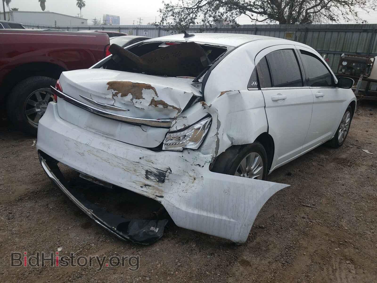 2014 CHRYSLER 200 - VIN: 1C3CCBAB0EN210144 - Фото 4