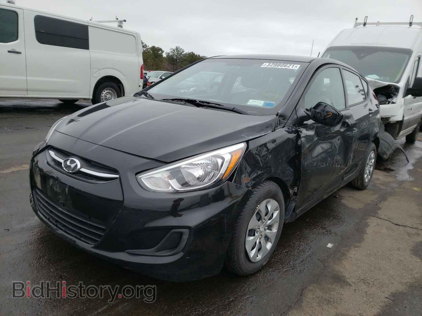 2016 HYUNDAI ACCENT - VIN: KMHCT5AE0GU290508 - Фото 2
