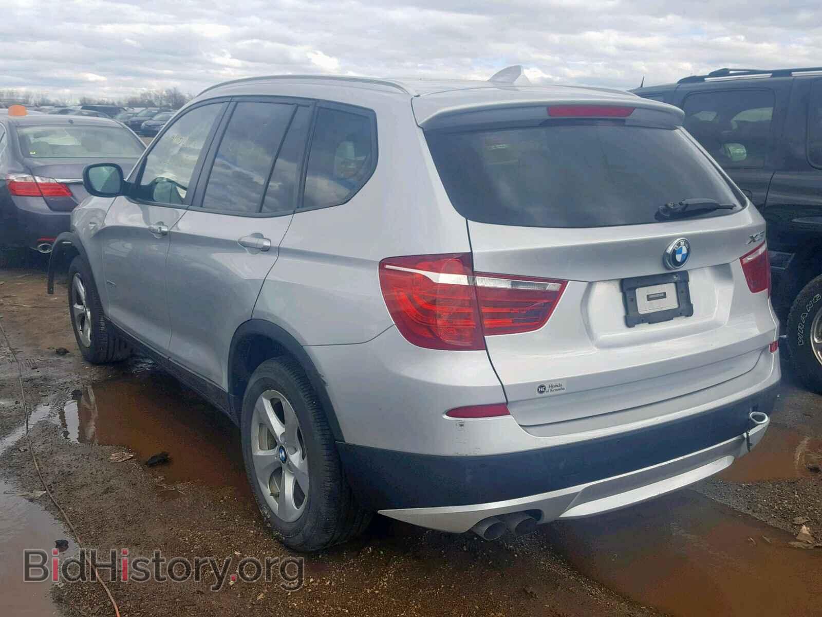 2012 BMW X3 - VIN: 5UXWX5C52CL725370 - Фото 3