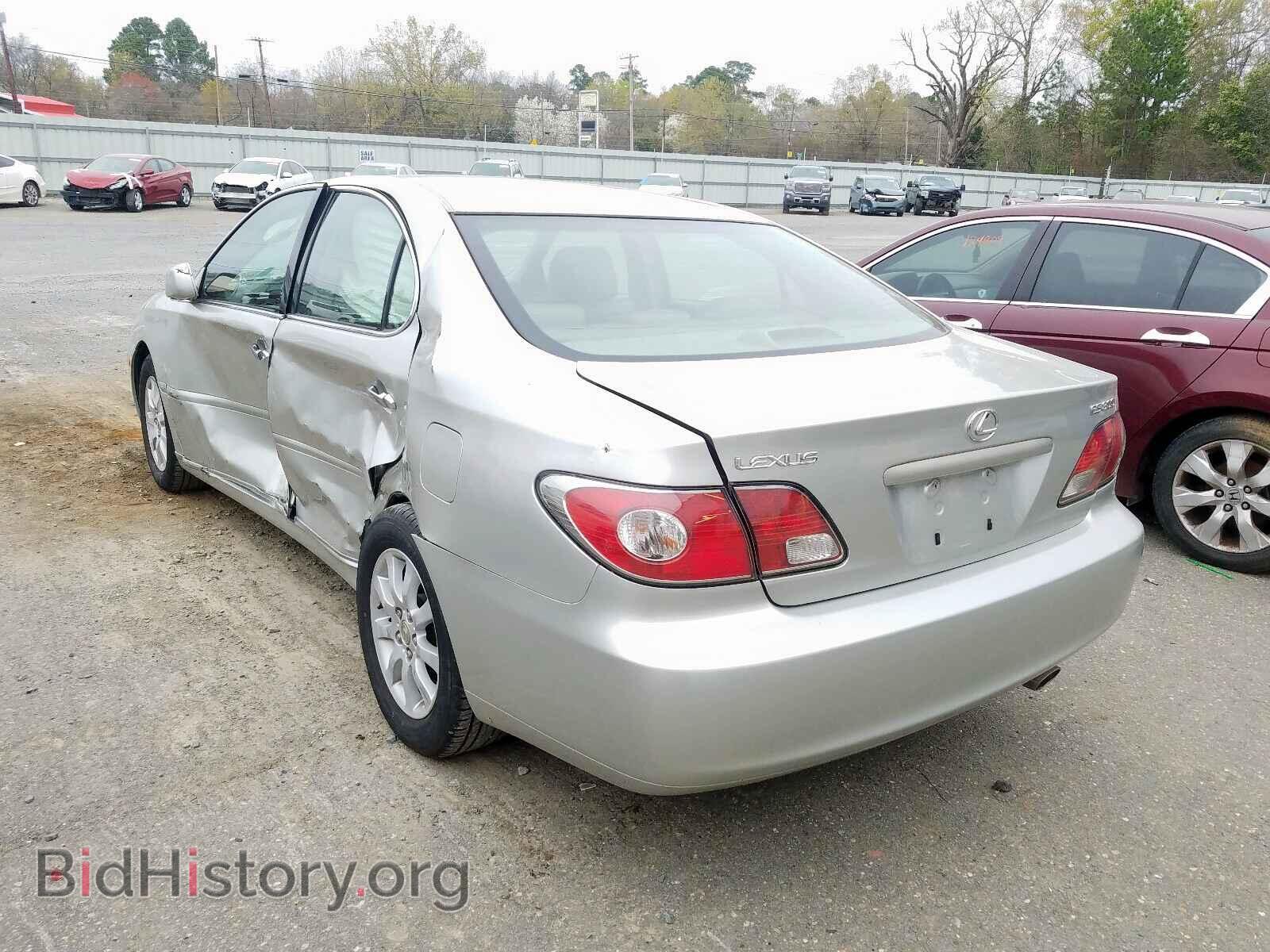 2003 LEXUS ES300 - VIN: JTHBF30G736001961 - Фото 3