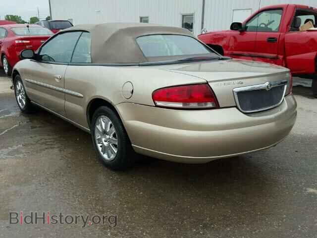 2004 CHRYSLER SEBRING - VIN: 1C3EL65R94N169163 - Фото 3