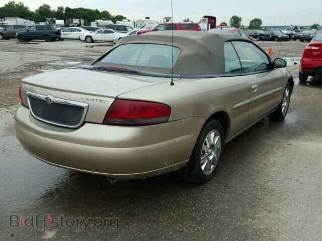2004 CHRYSLER SEBRING - VIN: 1C3EL65R94N169163 - Фото 4
