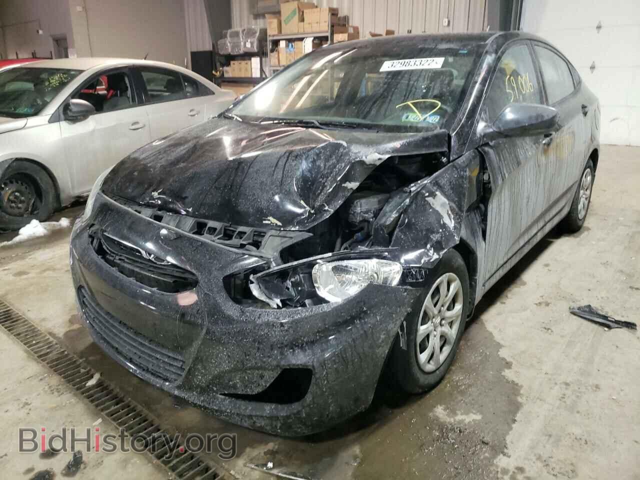 2013 HYUNDAI ACCENT - VIN: KMHCT4AE5DU281888 - Фото 2
