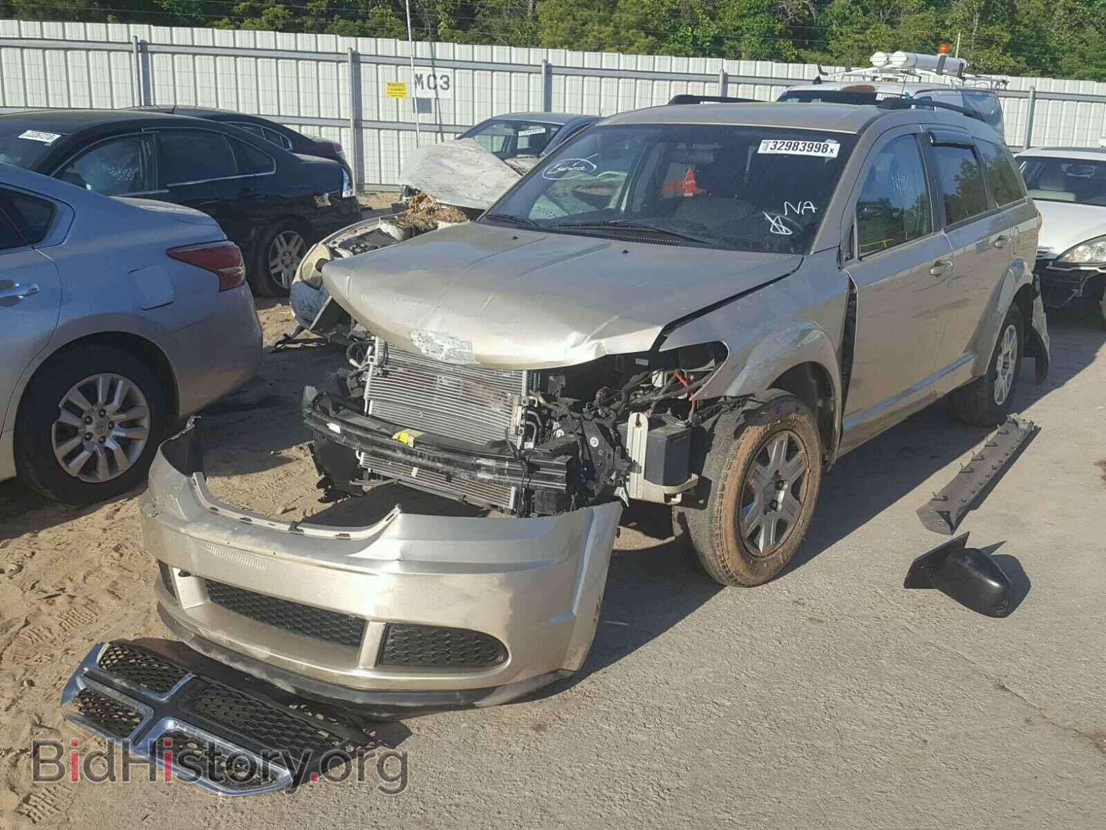 2011 DODGE JOURNEY - VIN: 3D4PG4FB9BT504159 - Фото 2