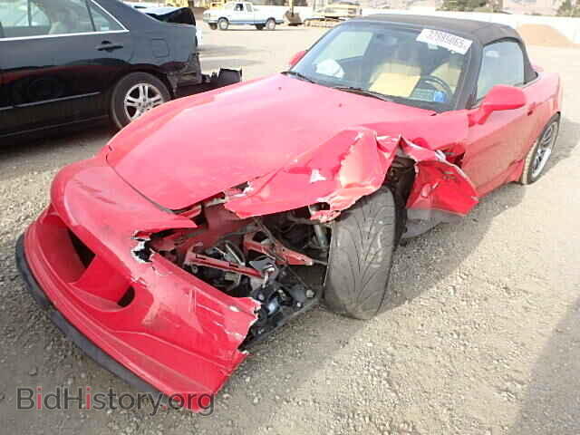 2000 HONDA S2000 - VIN: JHMAP1140YT800183 - Фото 2