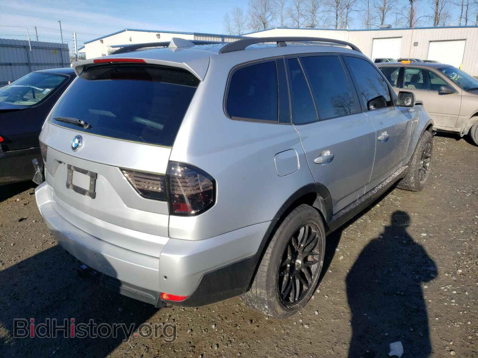 2007 BMW X3 - VIN: WBXPC93477WF01098 - Фото 4