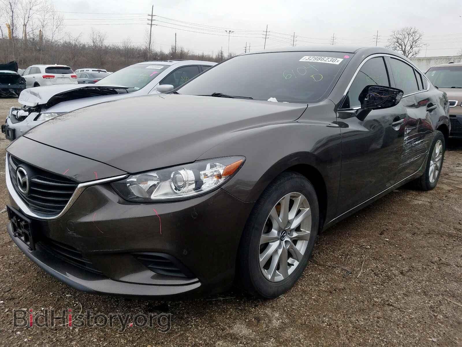2016 MAZDA 6 - VIN: JM1GJ1U50G1414603 - Фото 2