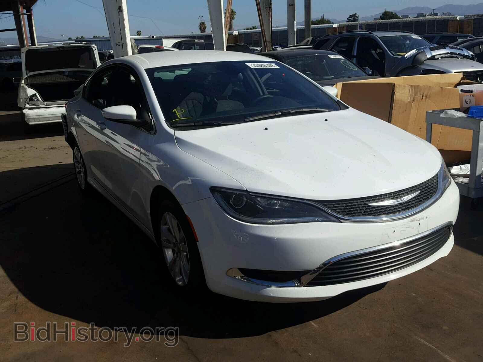 Фотография 1C3CCCAB2GN169556 - CHRYSLER 200 2016