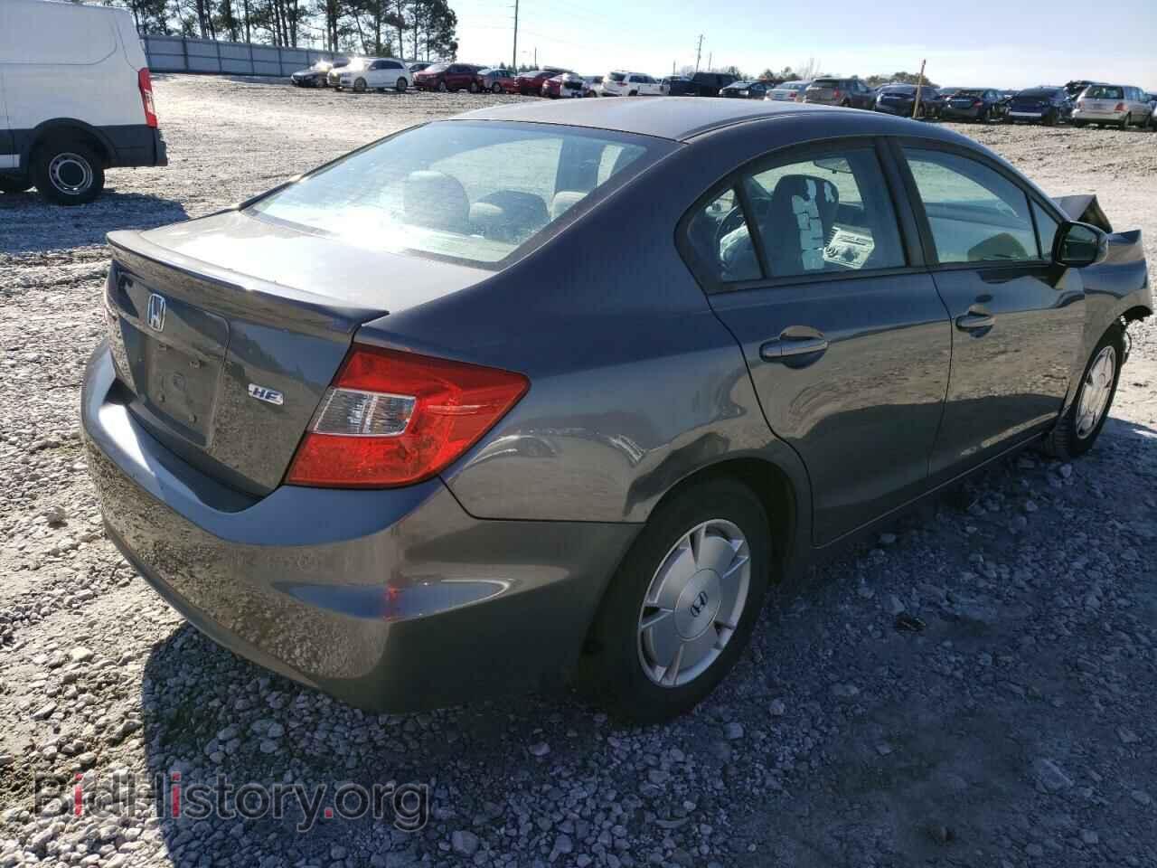 2012 HONDA CIVIC - VIN: 2HGFB2F69CH316848 - Фото 4
