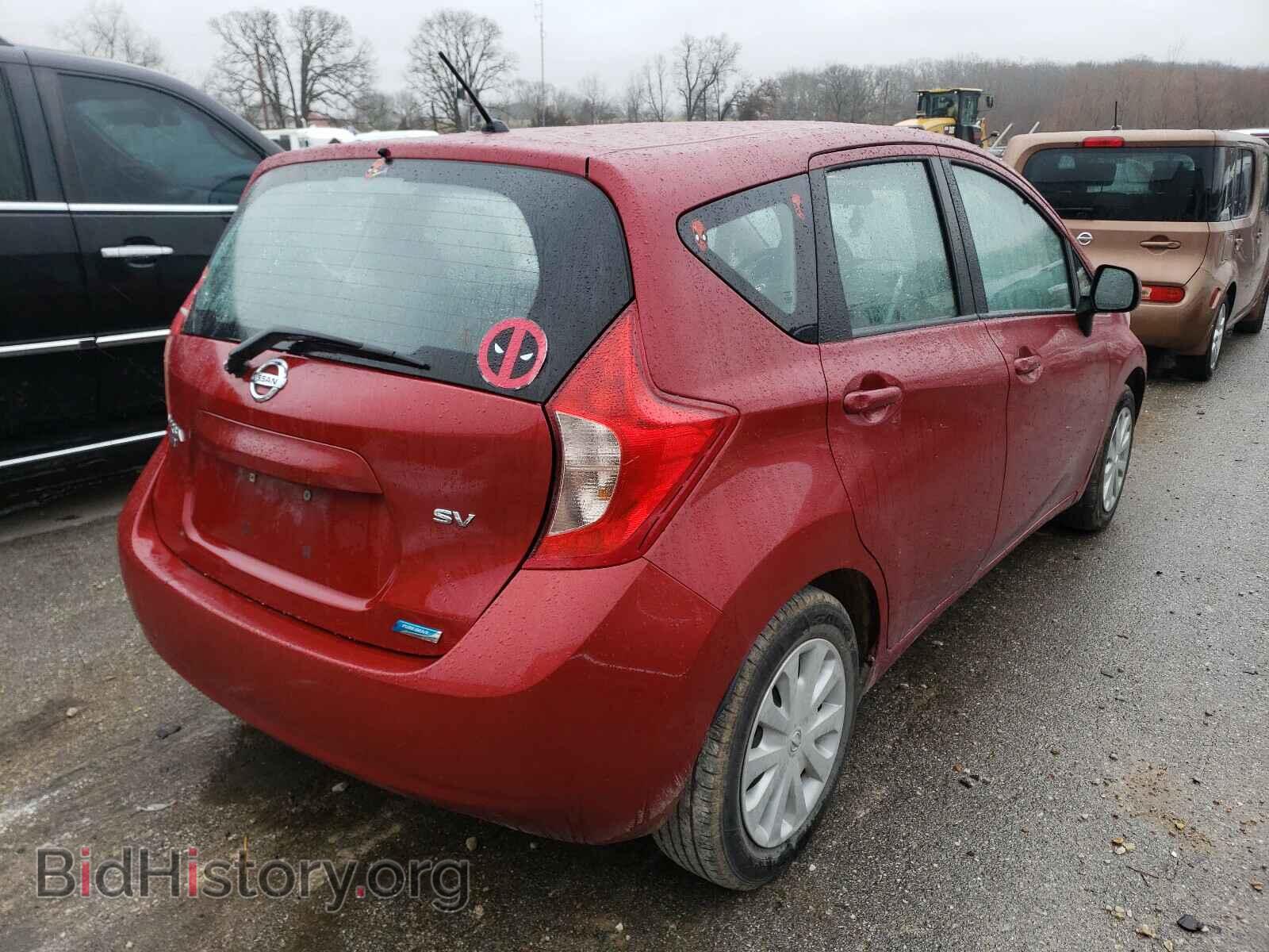 2014 NISSAN VERSA - VIN: 3N1CE2CP3EL374456 - Фото 4