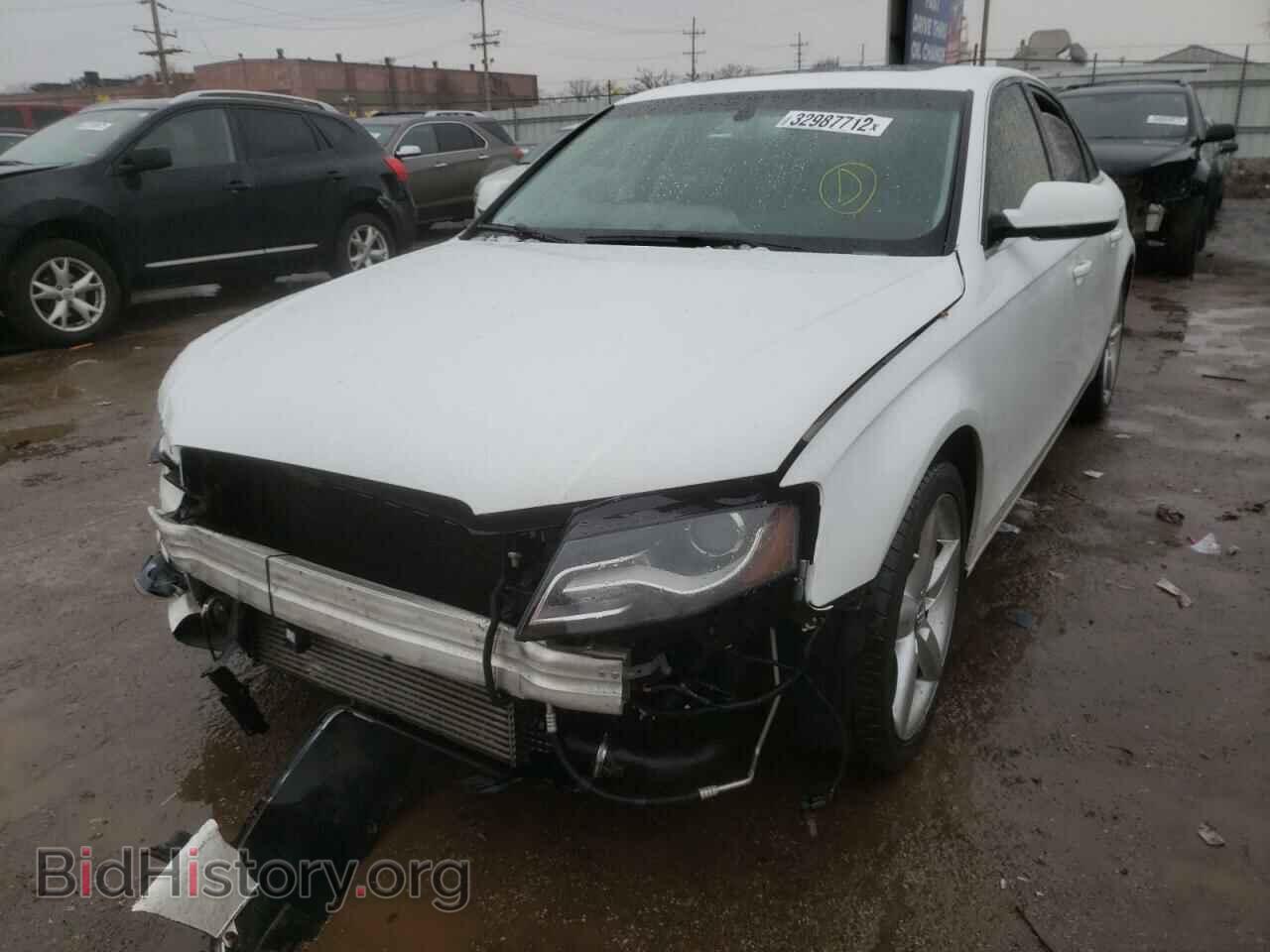 2011 AUDI A4 - VIN: WAUFFAFL4BA082387 - Фото 2
