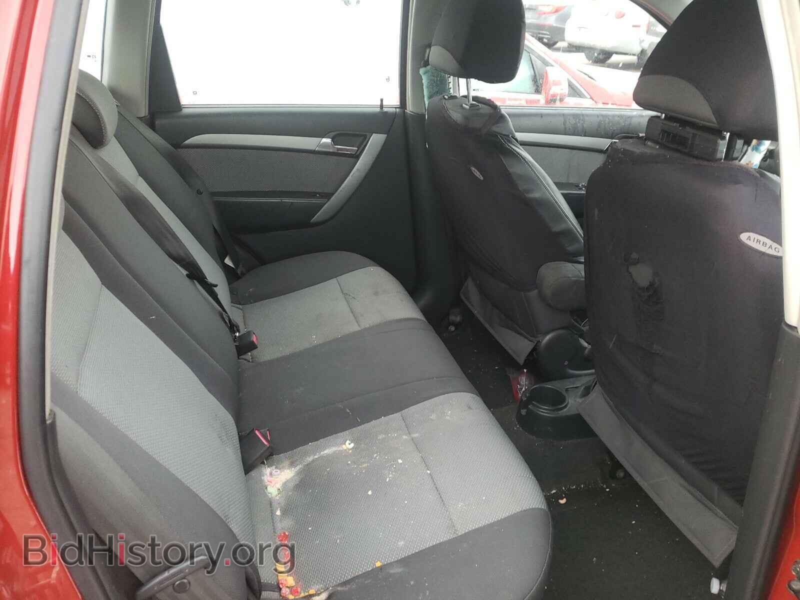 2009 CHEVROLET AVEO - VIN: KL1TD66E09B645585 - Фото 6