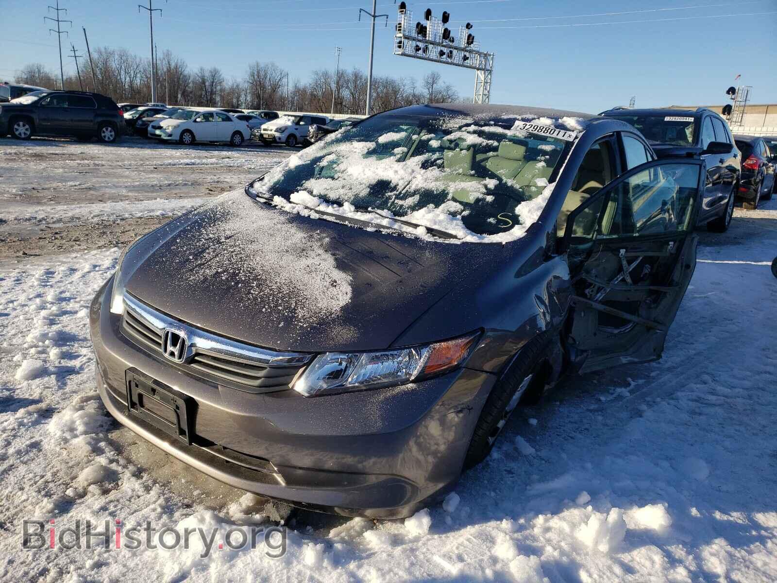 2012 HONDA CIVIC - VIN: 19XFB2F51CE092461 - Фото 2