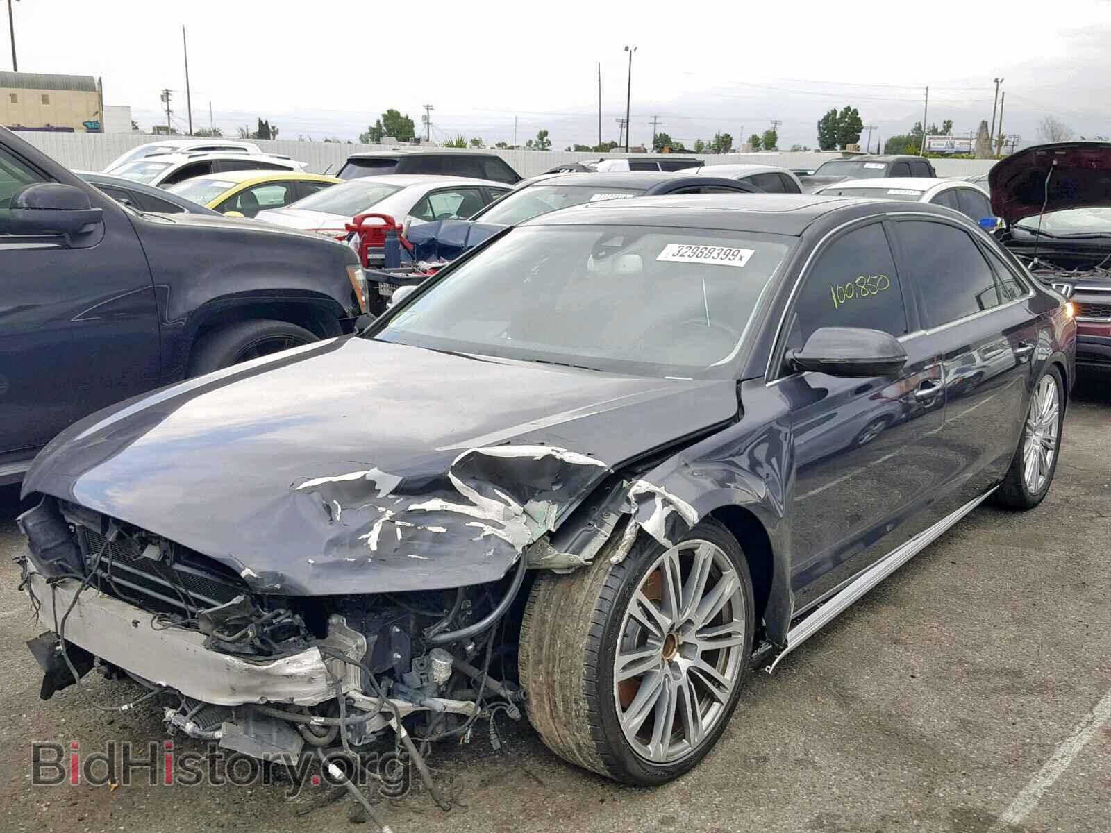 2011 AUDI A8 - VIN: WAURVAFD5BN005030 - Фото 2
