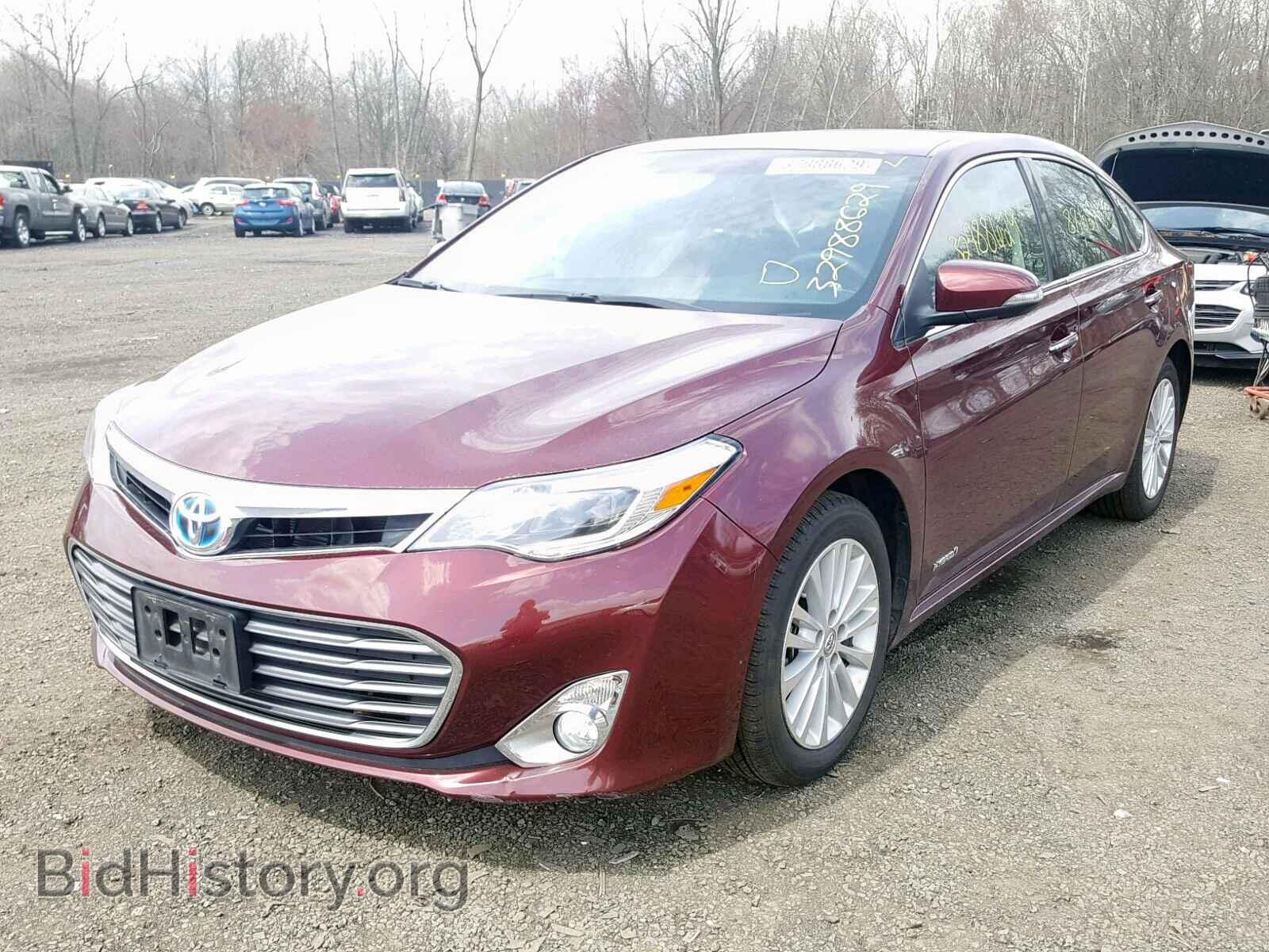 2013 TOYOTA AVALON - VIN: 4T1BD1EB4DU015639 - Фото 2