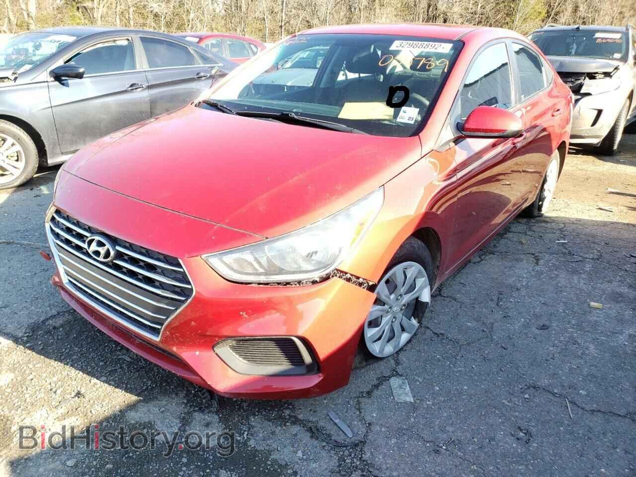 2019 HYUNDAI ACCENT - VIN: 3KPC24A39KE059789 - Фото 2