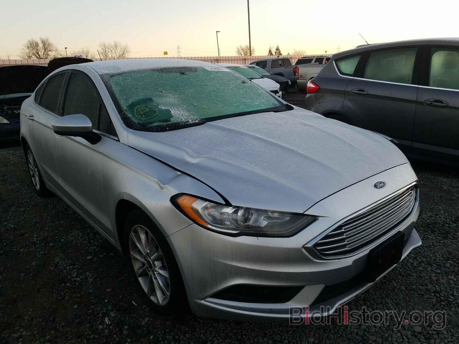 Photo 3FA6P0H79HR201663 - FORD FUSION 2017