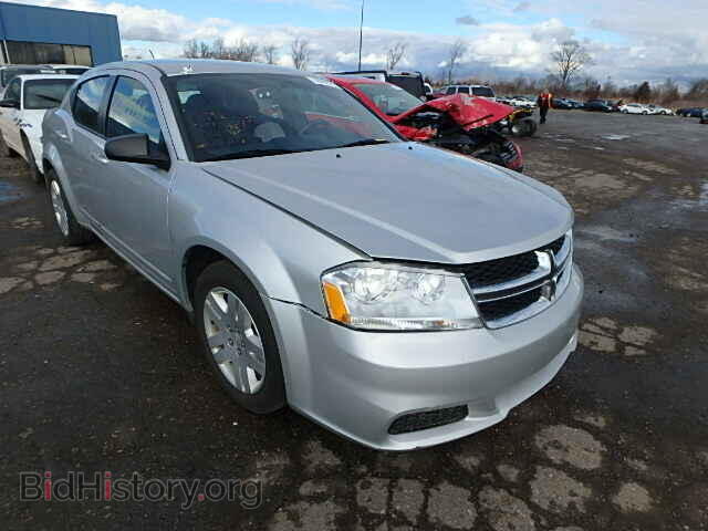 Фотография 1C3CDZAB8CN285399 - DODGE AVENGER 2012