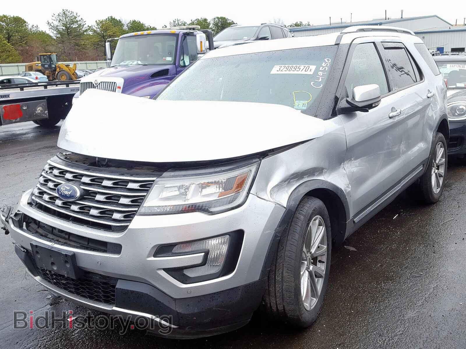 2016 FORD EXPLORER - VIN: 1FM5K8F85GGC49550 - Фото 2