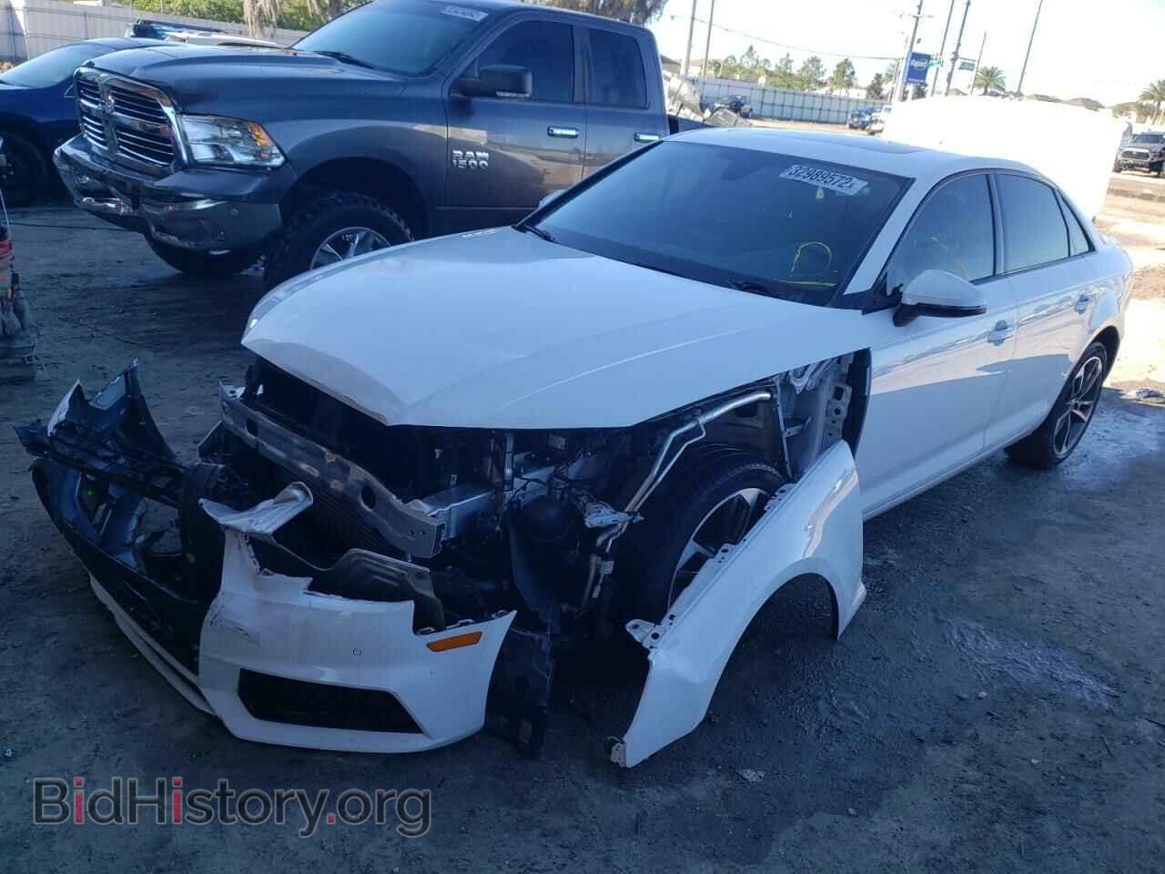2019 AUDI A4 - VIN: WAUGMAF43KN017896 - Фото 2