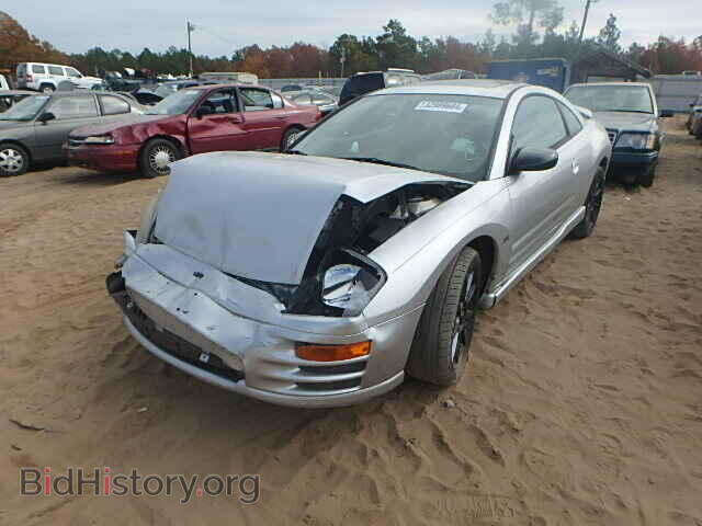 2001 MITSUBISHI ECLIPSE - VIN: 4A3AC54H31E131725 - Фото 2
