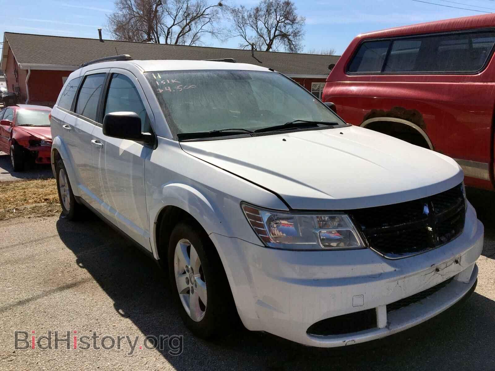 Photo 3D4PG4FB6BT525972 - DODGE JOURNEY 2011