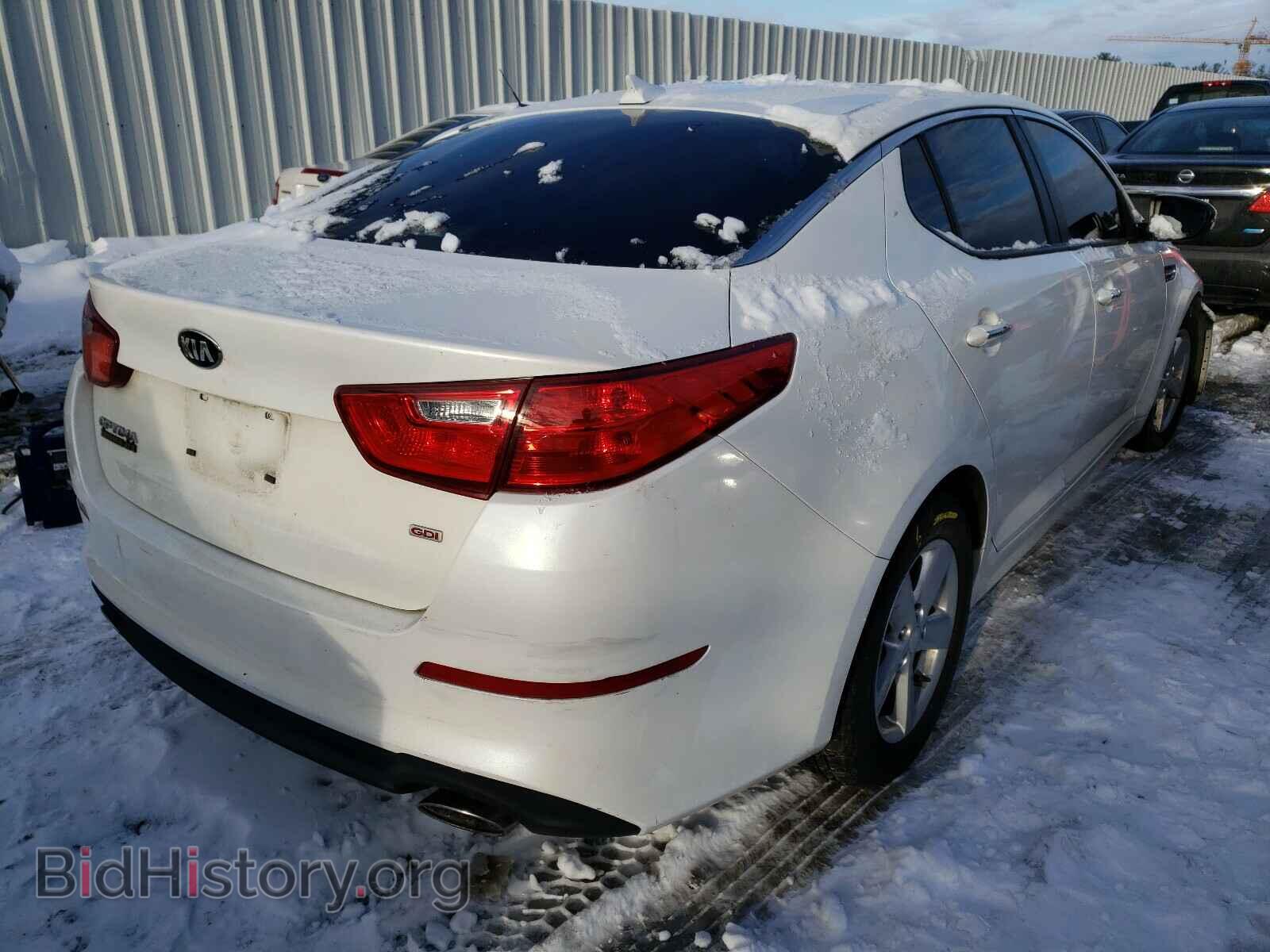 2015 KIA OPTIMA - VIN: KNAGM4A71F5587386 - Фото 4