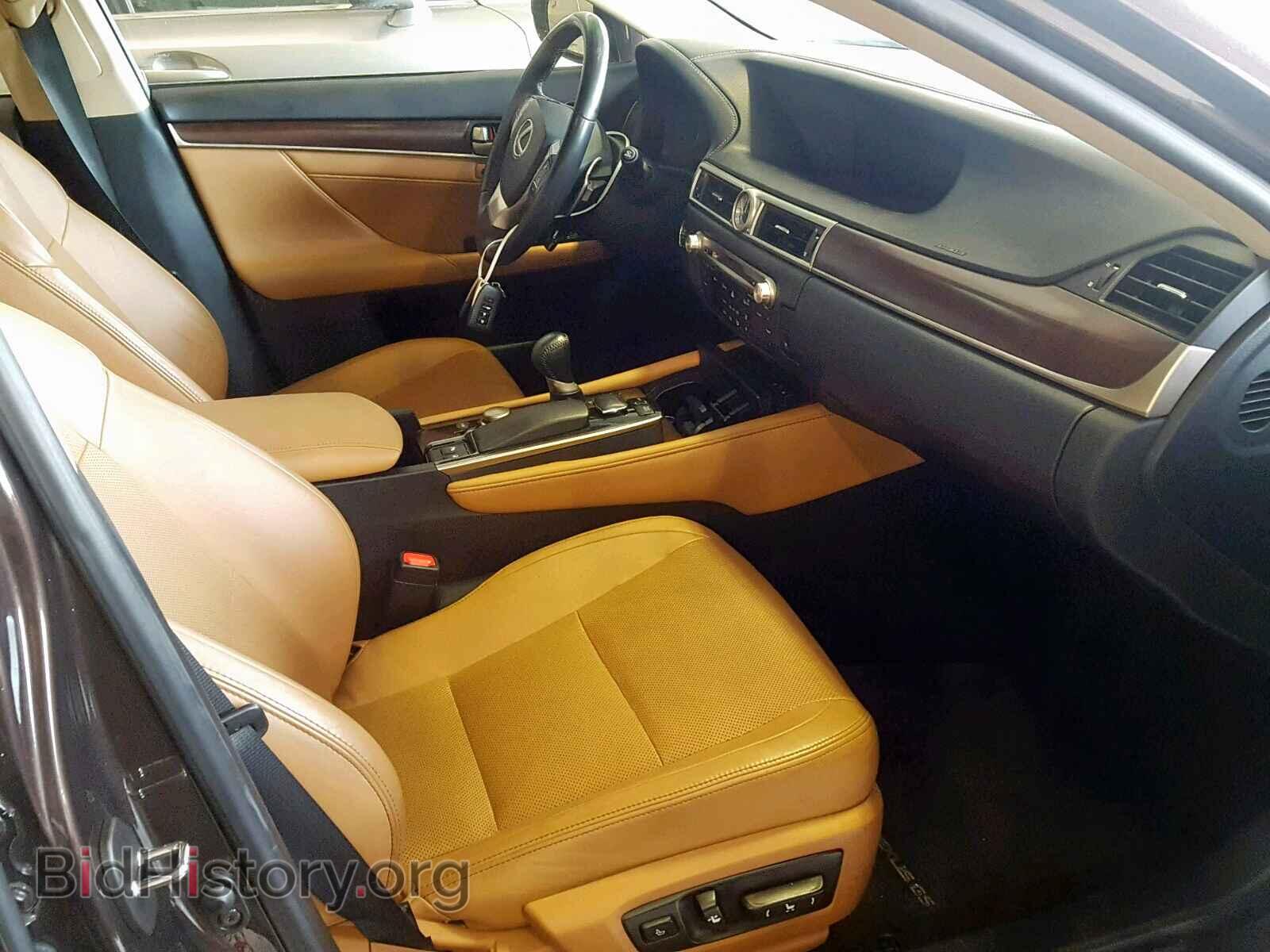 2013 LEXUS GS350 - VIN: JTHBE1BL3D5015283 - Фото 5