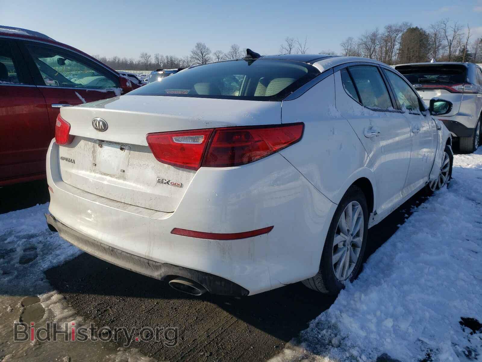 2014 KIA OPTIMA - VIN: 5XXGN4A72EG273109 - Фото 4