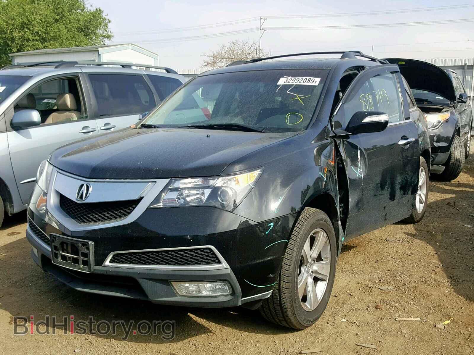 2012 ACURA MDX - VIN: 2HNYD2H35CH539743 - Фото 2