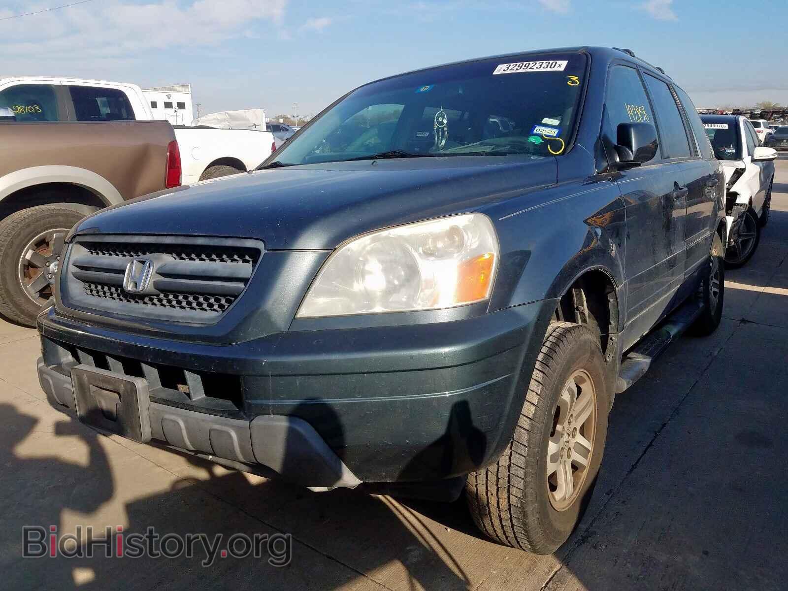 2005 HONDA PILOT - VIN: 5FNYF18585B000747 - Фото 2
