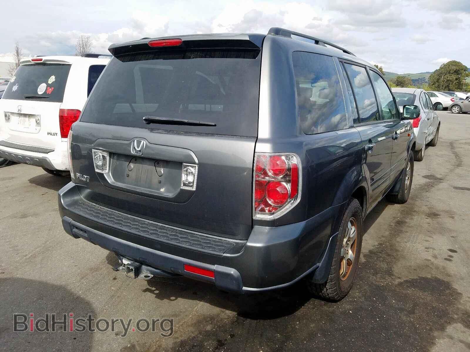 2007 HONDA PILOT - VIN: 5FNYF28667B006807 - Фото 4