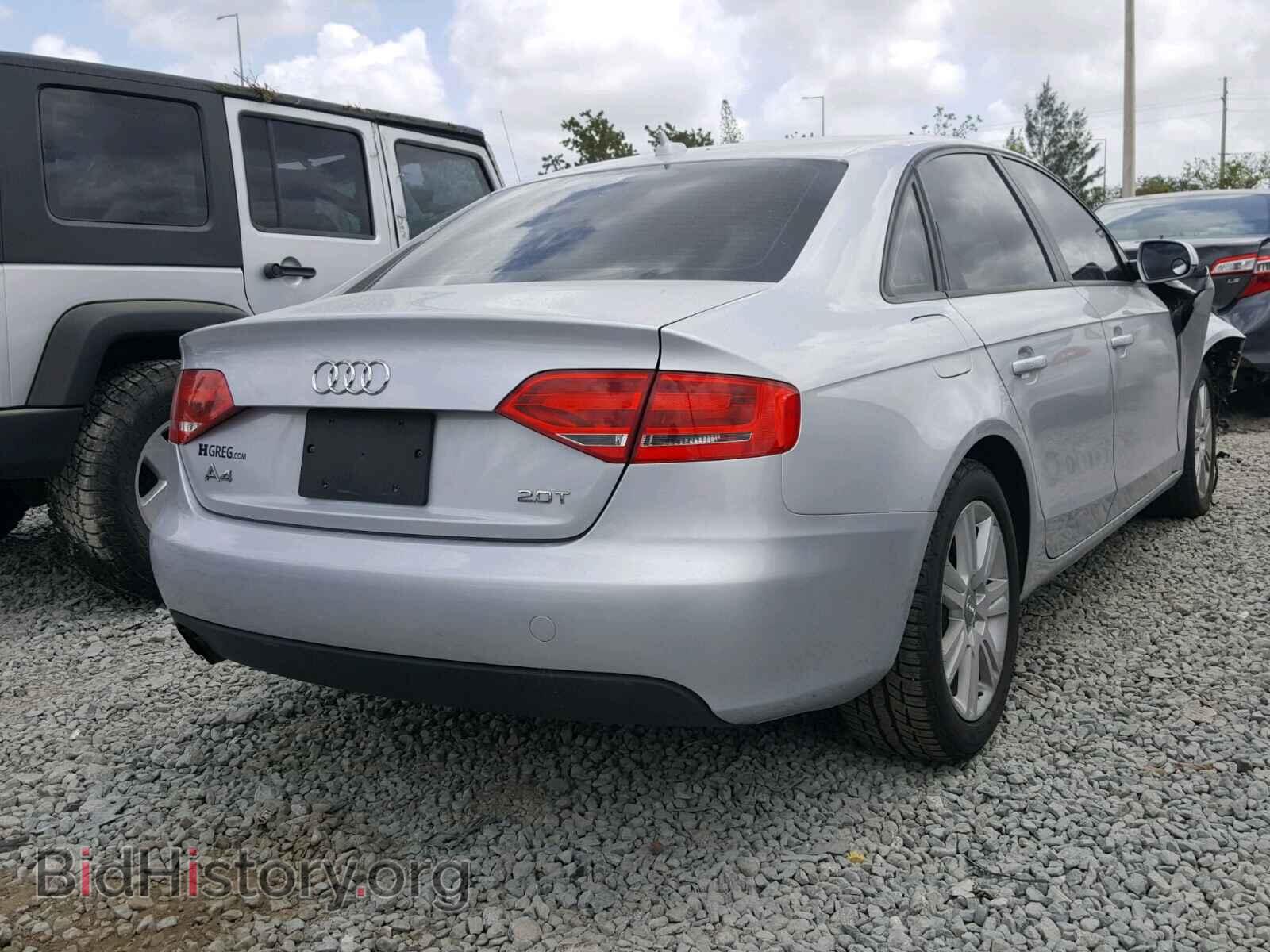 2011 AUDI A4 - VIN: WAUAFAFL3BN027450 - Фото 4