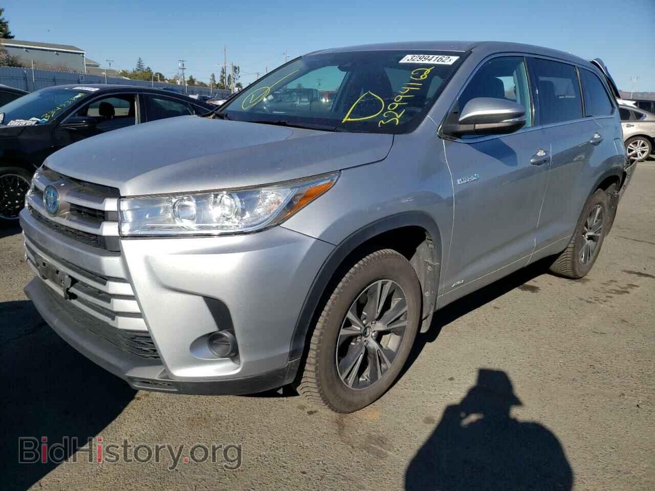 2018 TOYOTA HIGHLANDER - VIN: 5TDBGRFH3JS039492 - Фото 2