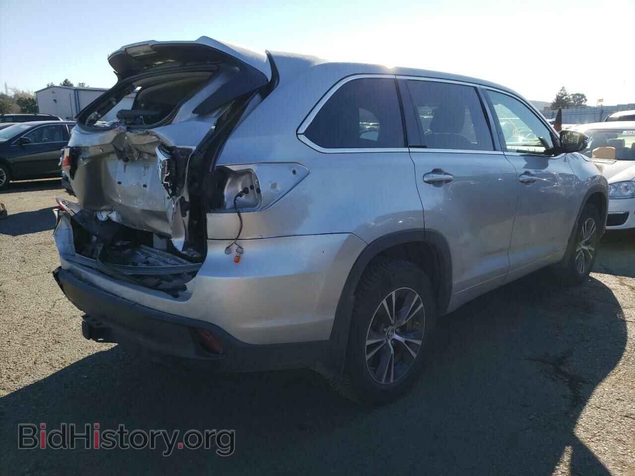2018 TOYOTA HIGHLANDER - VIN: 5TDBGRFH3JS039492 - Фото 4
