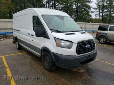 2019 Ford TRANSIT CO Transit T-, белый — VIN 1FTYR2CM0KKA83911, Copart